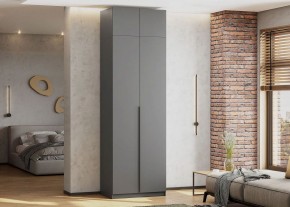 Антресоль 800 «ШК-5» Графит серый в Еманжелинске - emanzhelinsk.ok-mebel.com | фото 4