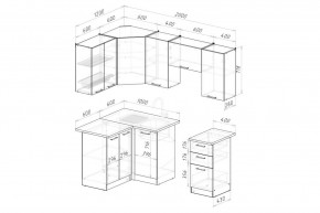 АСАЯ Кухонный гарнитур Оптима 5 (1200*2000 мм) в Еманжелинске - emanzhelinsk.ok-mebel.com | фото 2