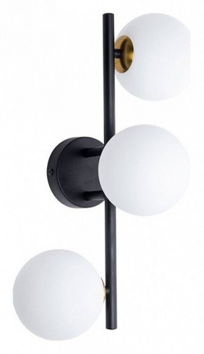 Бра Arte Lamp Gemini A2243PL-3BK в Еманжелинске - emanzhelinsk.ok-mebel.com | фото