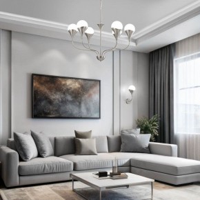 Бра Eurosvet Calyx 60169/1 никель в Еманжелинске - emanzhelinsk.ok-mebel.com | фото 3