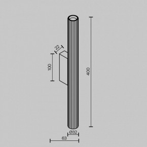 Бра Maytoni Calipso C082WL-12W2.7K-B в Еманжелинске - emanzhelinsk.ok-mebel.com | фото 4