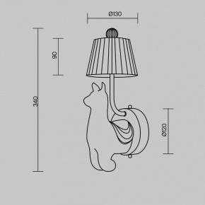 Бра Maytoni Senor Alpaca MOD377WL-L6W3K в Еманжелинске - emanzhelinsk.ok-mebel.com | фото 9