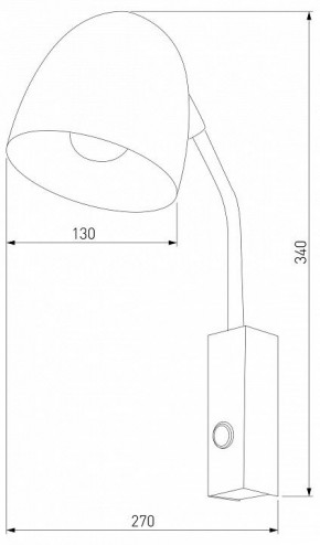 Бра TK Lighting Soho 4167 Soho Black в Еманжелинске - emanzhelinsk.ok-mebel.com | фото 2
