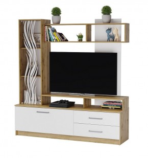 ДАРЬЯ Гостиная (Крафт серый/Крафт белый) в Еманжелинске - emanzhelinsk.ok-mebel.com | фото 4