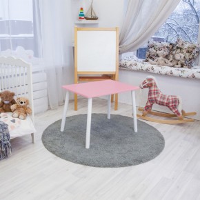 Детский стол Rolti Baby (розовый/белый, массив березы/мдф) в Еманжелинске - emanzhelinsk.ok-mebel.com | фото 1