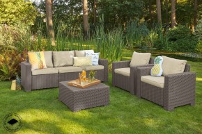Диван Калифорния 3-х местный (California 2 Sofa), капучино в Еманжелинске - emanzhelinsk.ok-mebel.com | фото 3