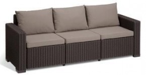 Диван Калифорния 3-х местный (California 3 Sofa), коричневый в Еманжелинске - emanzhelinsk.ok-mebel.com | фото 2