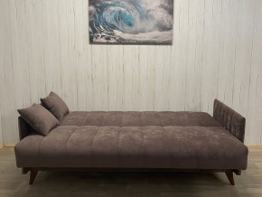 Диван Престиж-3 (НПБ) велюр Sensey dusty plum в Еманжелинске - emanzhelinsk.ok-mebel.com | фото 3