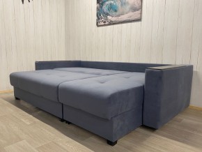 Диван угловой Комфорт-3 (НПБ+МДФ) велюр Monaco 13 в Еманжелинске - emanzhelinsk.ok-mebel.com | фото 4