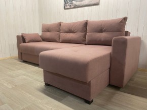 Диван угловой Комфорт-3 (НПБ) велюр Luma 16 в Еманжелинске - emanzhelinsk.ok-mebel.com | фото 2