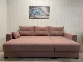 Диван угловой Комфорт-3 (НПБ) велюр Luma 16 в Еманжелинске - emanzhelinsk.ok-mebel.com | фото 4