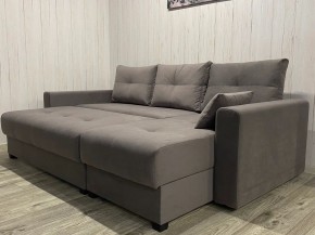 Диван угловой Комфорт-3 (НПБ) велюр Modus 22 в Еманжелинске - emanzhelinsk.ok-mebel.com | фото 3