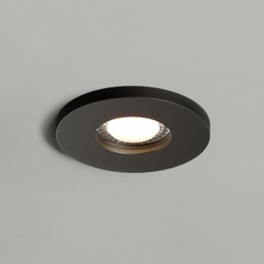 DK2036-BK Встраиваемый светильник влагозащ., IP 44, до 15 Вт, GU10, LED, черный, алюминий в Еманжелинске - emanzhelinsk.ok-mebel.com | фото