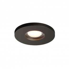 DK2036-BK Встраиваемый светильник влагозащ., IP 44, до 15 Вт, GU10, LED, черный, алюминий в Еманжелинске - emanzhelinsk.ok-mebel.com | фото 3