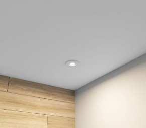 DK2036-WH Встраиваемый светильник влагозащ., IP 44, до 15 Вт, GU10, LED, белый, алюминий в Еманжелинске - emanzhelinsk.ok-mebel.com | фото 7