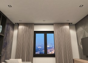 DK2061-BK Встраиваемый светильник IP 20, до 15 Вт, GU10, LED, черный, алюминий в Еманжелинске - emanzhelinsk.ok-mebel.com | фото 3