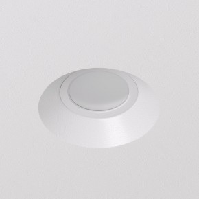 DK2081-WH Встраиваемый точечный светильник для натяжных ПВХ потолков INVIZ, IP 20, до 9 Вт, GU10, LED, белый, ABS-пластик в Еманжелинске - emanzhelinsk.ok-mebel.com | фото 2