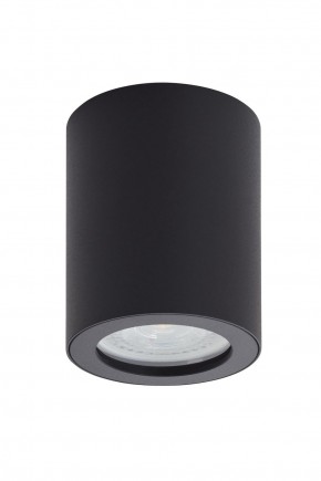 DK3007-BK Накладной светильник влагозащ., IP 44, 15 Вт, GU10, черный, алюминий в Еманжелинске - emanzhelinsk.ok-mebel.com | фото