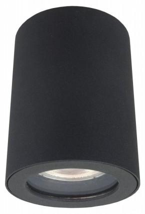 DK3007-BK Накладной светильник влагозащ., IP 44, 15 Вт, GU10, черный, алюминий в Еманжелинске - emanzhelinsk.ok-mebel.com | фото 2
