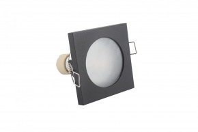 DK3015-BK Встраиваемый светильник влагозащ., IP 44, 50 Вт, GU10, черный, алюминий в Еманжелинске - emanzhelinsk.ok-mebel.com | фото 4