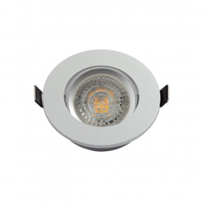 DK3020-CM Встраиваемый светильник, IP 20, 10 Вт, GU5.3, LED, серый, пластик в Еманжелинске - emanzhelinsk.ok-mebel.com | фото 2