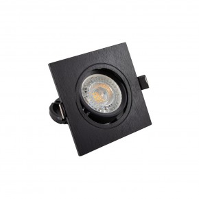 DK3021-BK Встраиваемый светильник, IP 20, 10 Вт, GU5.3, LED, черный, пластик в Еманжелинске - emanzhelinsk.ok-mebel.com | фото 2