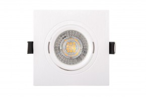 DK3021-WH Встраиваемый светильник, IP 20, 10 Вт, GU5.3, LED, белый, пластик в Еманжелинске - emanzhelinsk.ok-mebel.com | фото 2
