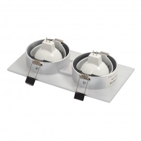 DK3022-CM Встраиваемый светильник, IP 20, 10 Вт, GU5.3, LED, серый, пластик в Еманжелинске - emanzhelinsk.ok-mebel.com | фото 4