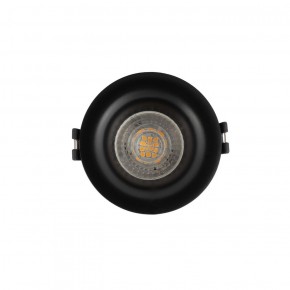 DK3024-BK Встраиваемый светильник, IP 20, 10 Вт, GU5.3, LED, черный, пластик в Еманжелинске - emanzhelinsk.ok-mebel.com | фото 2