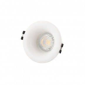 DK3024-WH Встраиваемый светильник, IP 20, 10 Вт, GU5.3, LED, белый, пластик в Еманжелинске - emanzhelinsk.ok-mebel.com | фото 1
