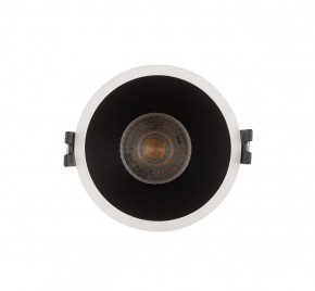 DK3026-WB Встраиваемый светильник, IP 20, 10 Вт, GU5.3, LED, белый/черный, пластик в Еманжелинске - emanzhelinsk.ok-mebel.com | фото