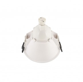 DK3026-WB Встраиваемый светильник, IP 20, 10 Вт, GU5.3, LED, белый/черный, пластик в Еманжелинске - emanzhelinsk.ok-mebel.com | фото 4