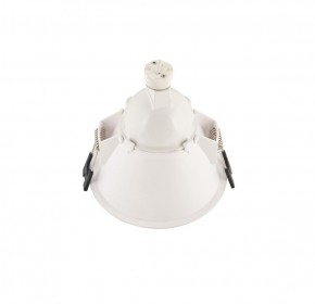 DK3026-WG Встраиваемый светильник, IP 20, 10 Вт, GU5.3, LED, белый/золотой, пластик в Еманжелинске - emanzhelinsk.ok-mebel.com | фото 3