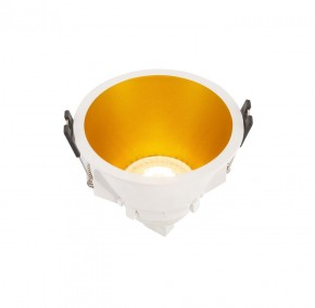 DK3026-WG Встраиваемый светильник, IP 20, 10 Вт, GU5.3, LED, белый/золотой, пластик в Еманжелинске - emanzhelinsk.ok-mebel.com | фото 4