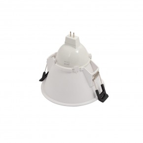 DK3026-WH Встраиваемый светильник, IP 20, 10 Вт, GU5.3, LED, белый, пластик в Еманжелинске - emanzhelinsk.ok-mebel.com | фото 3