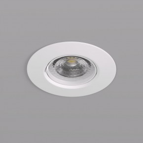 DK3028-WH Встраиваемый светильник, IP 20, 10 Вт, GU5.3, LED, белый, пластик в Еманжелинске - emanzhelinsk.ok-mebel.com | фото 2