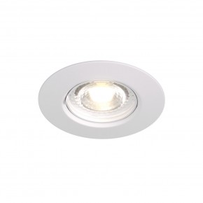 DK3028-WH Встраиваемый светильник, IP 20, 10 Вт, GU5.3, LED, белый, пластик в Еманжелинске - emanzhelinsk.ok-mebel.com | фото 5