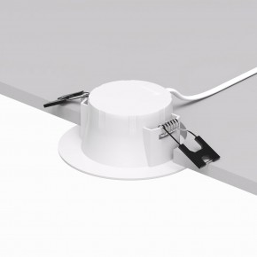DK3046-WH Встраиваемый светильник, IP 20, 5Вт, LED, белый, пластик в Еманжелинске - emanzhelinsk.ok-mebel.com | фото 4