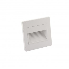 DK3050-WH Светильник встраиваемый в стену, IP 20, LED 3000, 1 Вт, белый, пластик в Еманжелинске - emanzhelinsk.ok-mebel.com | фото 2