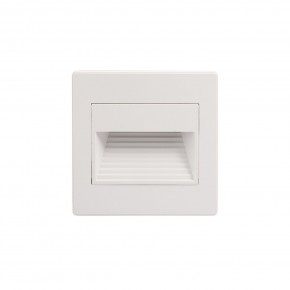 DK3050-WH Светильник встраиваемый в стену, IP 20, LED 3000, 1 Вт, белый, пластик в Еманжелинске - emanzhelinsk.ok-mebel.com | фото 3