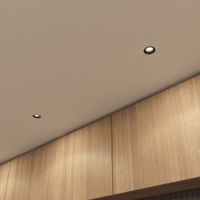 DK3055-BK Встраиваемый светильник, IP 20, 10 Вт, GU5.3, LED, черный, пластик в Еманжелинске - emanzhelinsk.ok-mebel.com | фото 4