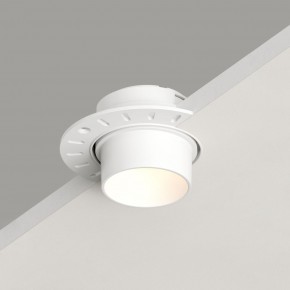 DK3056-WH Встраиваемый светильник под шпатлевку, IP20, до 15 Вт, LED, GU5,3, белый, пластик в Еманжелинске - emanzhelinsk.ok-mebel.com | фото 2