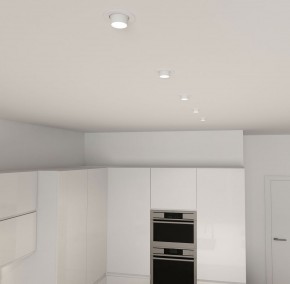 DK3120-WH Встраиваемый светильник, IP20, до 15 Вт, LED, GU5,3, белый, пластик в Еманжелинске - emanzhelinsk.ok-mebel.com | фото 6