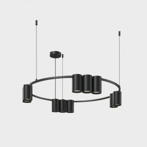 DK4065-BK Подвесной светильник ORBIT, IP20, 10xGU10 LED до 15 Вт, черный матовый, алюминий в Еманжелинске - emanzhelinsk.ok-mebel.com | фото 2