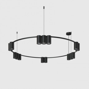 DK4067-BK Подвесной светильник ORBIT, IP20, 15xGU10 LED до 15 Вт, черный матовый, алюминий в Еманжелинске - emanzhelinsk.ok-mebel.com | фото 2