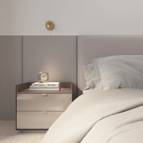 DK5072-SB Бра SHINE WALL со светодиодом, D104*H68, IP20, 3000К, 3W, RA?90, сатинированная латунь, алюминий в Еманжелинске - emanzhelinsk.ok-mebel.com | фото 9