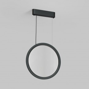 DK6604-BK Подвесной вертикальный светильник Veil со светодиодом H1500 d450 220V 36W 3000-6000K IP20 черный алюминий в Еманжелинске - emanzhelinsk.ok-mebel.com | фото 2