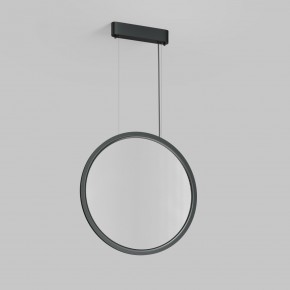 DK6606-BK Подвесной вертикальный светильник Veil со светодиодом H1700 d600 220V 48W 3000-6000K IP20 черный алюминий в Еманжелинске - emanzhelinsk.ok-mebel.com | фото 4