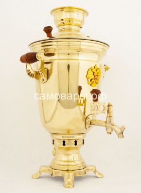 Электрический самовар "Конус с гербом" на 4 литра в Еманжелинске - emanzhelinsk.ok-mebel.com | фото 3