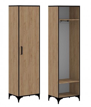 ЭНТЕР ЛОФТ Шкаф для одежды (Дуб Золотой) в Еманжелинске - emanzhelinsk.ok-mebel.com | фото